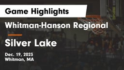 Whitman-Hanson Regional  vs Silver Lake  Game Highlights - Dec. 19, 2023