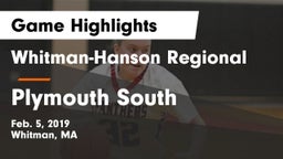 Whitman-Hanson Regional  vs Plymouth South  Game Highlights - Feb. 5, 2019