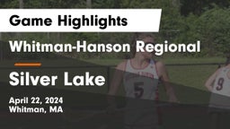 Whitman-Hanson Regional  vs Silver Lake  Game Highlights - April 22, 2024