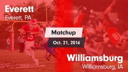 Matchup: Everett  vs. Williamsburg  2016