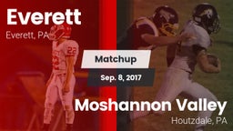Matchup: Everett  vs. Moshannon Valley  2017