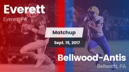 Matchup: Everett  vs. Bellwood-Antis  2017
