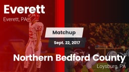 Matchup: Everett  vs. Northern Bedford County  2017