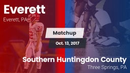 Matchup: Everett  vs. Southern Huntingdon County  2017