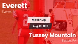Matchup: Everett  vs. Tussey Mountain  2018