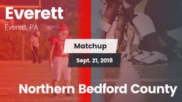 Matchup: Everett  vs. Northern Bedford County 2018