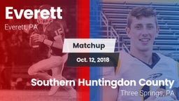 Matchup: Everett  vs. Southern Huntingdon County  2018