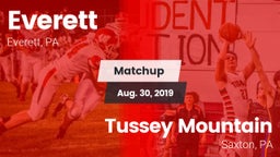 Matchup: Everett  vs. Tussey Mountain  2019