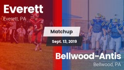 Matchup: Everett  vs. Bellwood-Antis  2019