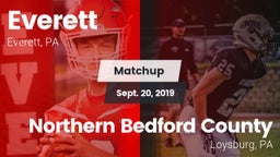 Matchup: Everett  vs. Northern Bedford County  2019