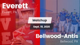 Matchup: Everett  vs. Bellwood-Antis  2020