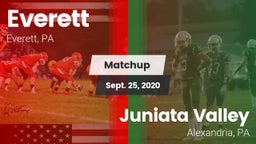 Matchup: Everett  vs. Juniata Valley  2020