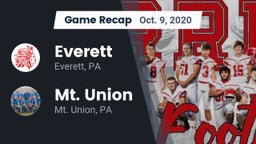 Recap: Everett  vs. Mt. Union  2020