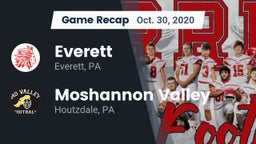 Recap: Everett  vs. Moshannon Valley  2020