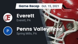 Recap: Everett  vs. Penns Valley Area  2021