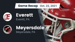 Recap: Everett  vs. Meyersdale  2021