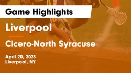Liverpool  vs Cicero-North Syracuse  Game Highlights - April 20, 2023