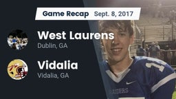 Recap: West Laurens  vs. Vidalia  2017