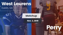 Matchup: West Laurens High vs. Perry  2018