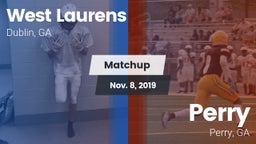 Matchup: West Laurens High vs. Perry  2019