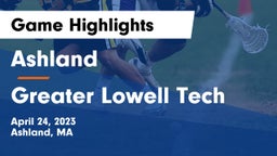 Ashland  vs Greater Lowell Tech  Game Highlights - April 24, 2023