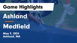 Ashland  vs Medfield  Game Highlights - May 9, 2024
