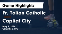 Fr. Tolton Catholic  vs Capital City   Game Highlights - May 7, 2024