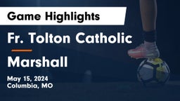 Fr. Tolton Catholic  vs Marshall  Game Highlights - May 15, 2024