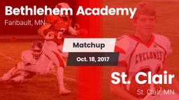 Matchup: Bethlehem Academy vs. St. Clair  2017