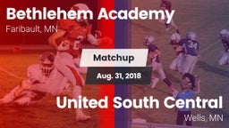Matchup: Bethlehem Academy vs. United South Central  2018