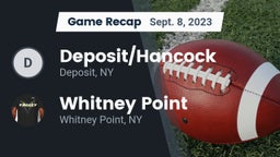 Recap: Deposit/Hancock  vs. Whitney Point  2023
