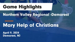 Northern Valley Regional -Demarest vs Mary Help of Christians Game Highlights - April 9, 2024