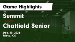 Summit  vs Chatfield Senior  Game Highlights - Dec. 10, 2021