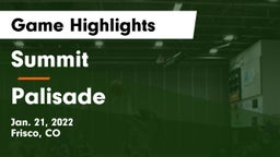 Summit  vs Palisade  Game Highlights - Jan. 21, 2022