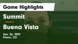 Summit  vs Buena Vista  Game Highlights - Jan. 26, 2022