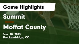 Summit  vs Moffat County  Game Highlights - Jan. 20, 2023