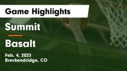 Summit  vs Basalt  Game Highlights - Feb. 4, 2023