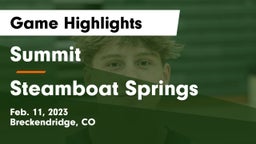 Summit  vs Steamboat Springs  Game Highlights - Feb. 11, 2023