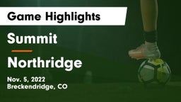 Summit  vs Northridge  Game Highlights - Nov. 5, 2022