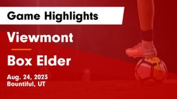 Viewmont  vs Box Elder Game Highlights - Aug. 24, 2023