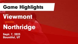 Viewmont  vs Northridge  Game Highlights - Sept. 7, 2023