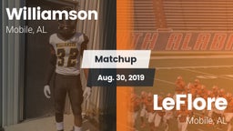 Matchup: Williamson High vs. LeFlore  2019