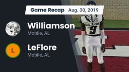 Recap: Williamson  vs. LeFlore  2019