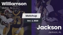 Matchup: Williamson High vs. Jackson  2020