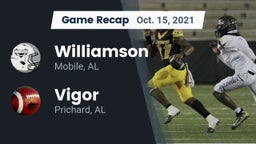 Recap: Williamson  vs. Vigor  2021