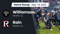 Recap: Williamson  vs. Rain  2022