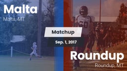 Matchup: Malta  vs. Roundup  2017