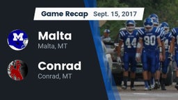 Recap: Malta  vs. Conrad  2017
