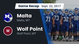 Recap: Malta  vs. Wolf Point  2017