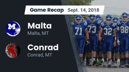Recap: Malta  vs. Conrad  2018